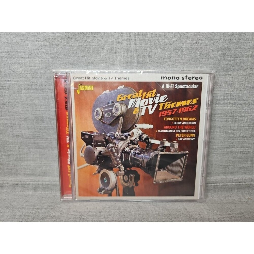 Great Hit Movie & TV Themes 1957-1962 (CD, 2016, Jasmine) New JASMCD 2624